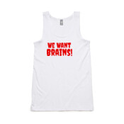 We Want Brains! Blood red edition - ladies